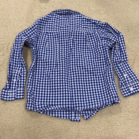 👶Toddler boys plaid button down shirt - Picture 3 of 3